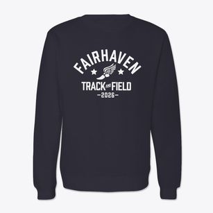 Fairhaven High School Track and Field Crewneck Sweatshirt