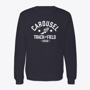 Carousel School Track and Field Crewneck Sweatshirt