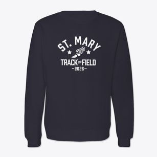 Saint Mary Star Of The Sea School Track and Field Crewneck Sweatshirt