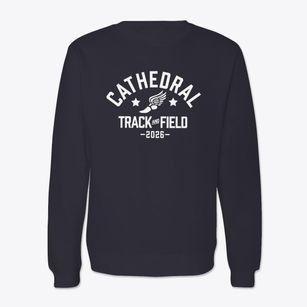 Cathedral High School Track and Field Crewneck Sweatshirt