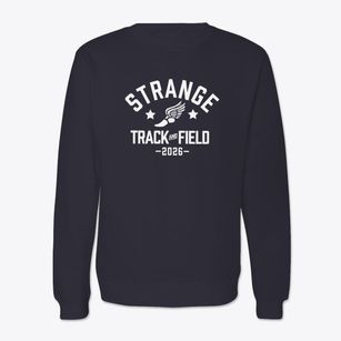Strange School Track and Field Crewneck Sweatshirt