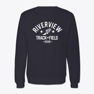 Riverview Baptist Christian School Track and Field Crewneck Sweatshirt