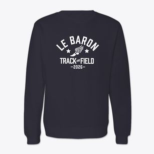 Le Baron Elementary School Track and Field Crewneck Sweatshirt