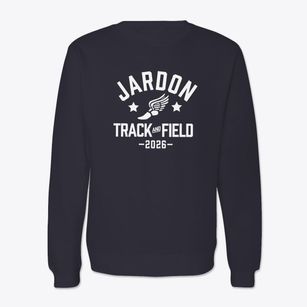 Jardon Vocational Center Track and Field Crewneck Sweatshirt