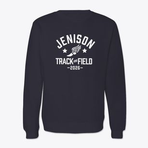 Jenison Christian Lower School Track and Field Crewneck Sweatshirt