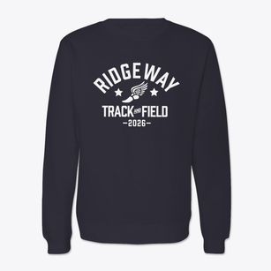 Ridgeway Community School Track and Field Crewneck Sweatshirt