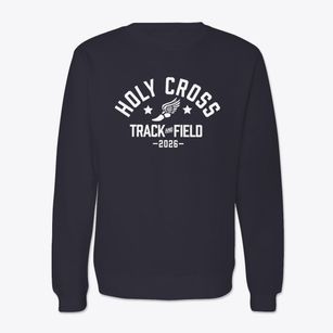Holy Cross Lutheran School Track and Field Crewneck Sweatshirt