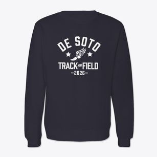De Soto High School Track and Field Crewneck Sweatshirt