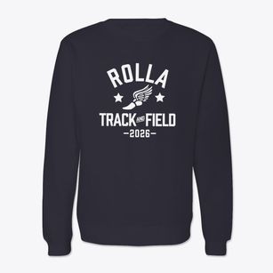 Rolla Lutheran School Track and Field Crewneck Sweatshirt