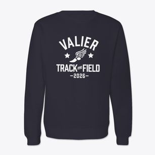 Valier High School Track and Field Crewneck Sweatshirt