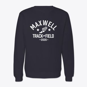 Maxwell Public School Track and Field Crewneck Sweatshirt