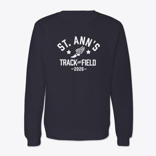 Saint Ann's School Track and Field Crewneck Sweatshirt