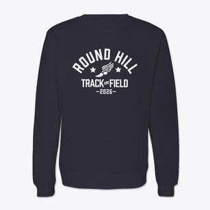Round Hill Elementary School Track and Field Crewneck Sweatshirt