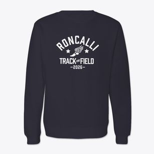 Roncalli Catholic High School Track and Field Crewneck Sweatshirt