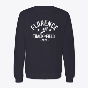 Florence Elementary School Track and Field Crewneck Sweatshirt