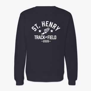 St Henry Parish Track and Field Crewneck Sweatshirt