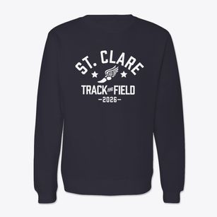Saint Clare School Track and Field Crewneck Sweatshirt