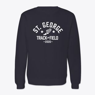Saint George School Track and Field Crewneck Sweatshirt