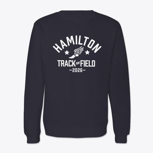 Hamilton Middle School Track and Field Crewneck Sweatshirt