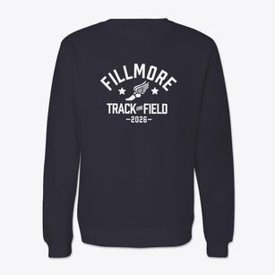 Fillmore Elementary School Track and Field Crewneck Sweatshirt