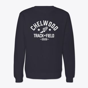 Chelwood Learning Center Track and Field Crewneck Sweatshirt