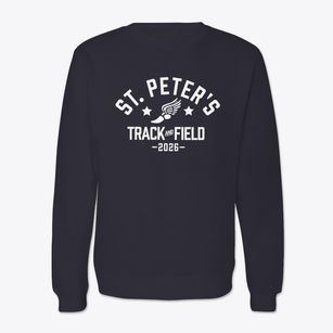 St. Peter Of Alcantara School Track and Field Crewneck Sweatshirt