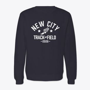New City Elementary School Track and Field Crewneck Sweatshirt