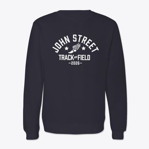 John Street Elementary School Track and Field Crewneck Sweatshirt