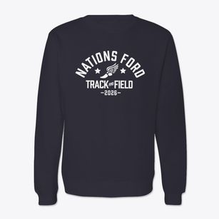 Nations Ford Elementary School Track and Field Crewneck Sweatshirt