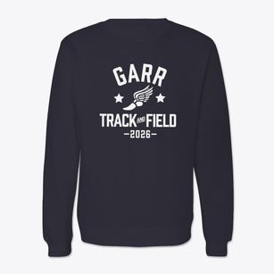 Garr Christian Academy Track and Field Crewneck Sweatshirt
