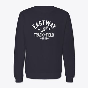 Eastway Middle School Track and Field Crewneck Sweatshirt