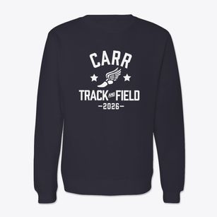 Carr Elementary School Track and Field Crewneck Sweatshirt