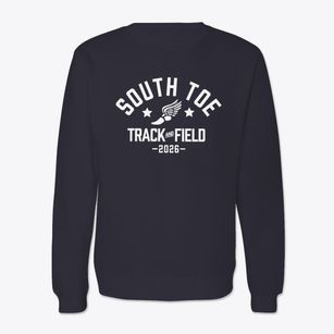 South Toe Elementary School Track and Field Crewneck Sweatshirt