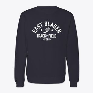 East Bladen High School Track and Field Crewneck Sweatshirt