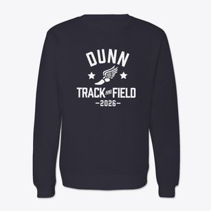 Dunn Middle School Track and Field Crewneck Sweatshirt