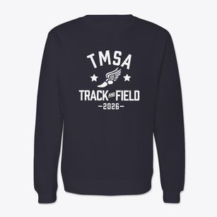 Triangle Math And Science Academy Track and Field Crewneck Sweatshirt