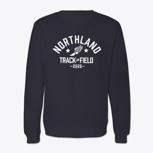 Northland High School Track and Field Crewneck Sweatshirt