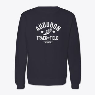 Audubon Middle School Track and Field Crewneck Sweatshirt
