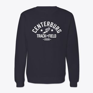 Centerburg High School Track and Field Crewneck Sweatshirt
