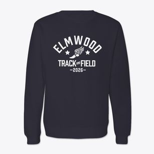Elmwood Alternative Center Track and Field Crewneck Sweatshirt