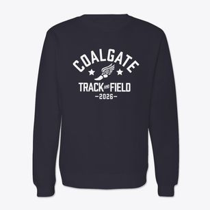Coalgate High School Track and Field Crewneck Sweatshirt