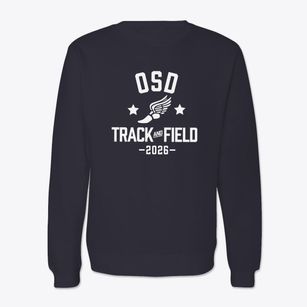 Oklahoma School For The Deaf Track and Field Crewneck Sweatshirt