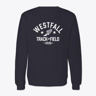 Westfall Elementary School Track and Field Crewneck Sweatshirt