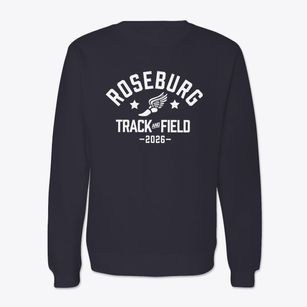 Roseburg Junior Academy Track and Field Crewneck Sweatshirt