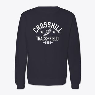 Crosshill Christian School Track and Field Crewneck Sweatshirt