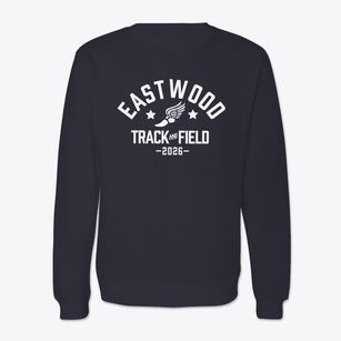 Eastwood Elementary School Track and Field Crewneck Sweatshirt