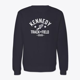 Kennedy Elementary School Track and Field Crewneck Sweatshirt