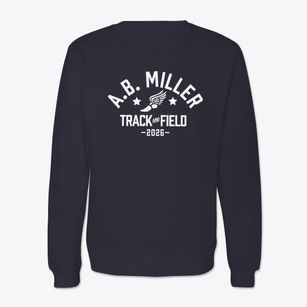 A.b. Miller High School Track and Field Crewneck Sweatshirt