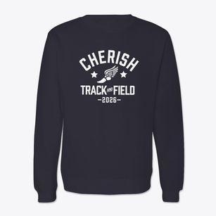 Cherish Classical Christian Academy Track and Field Crewneck Sweatshirt