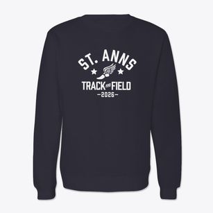 Saint Anns School Track and Field Crewneck Sweatshirt